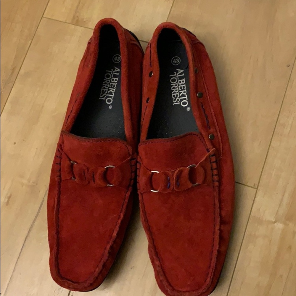Italian Suede (real leather) loafers